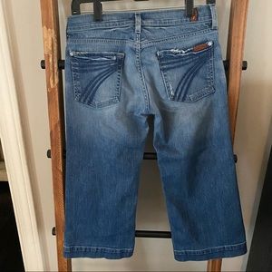 7 for All Mankind Crop Dojo size 28